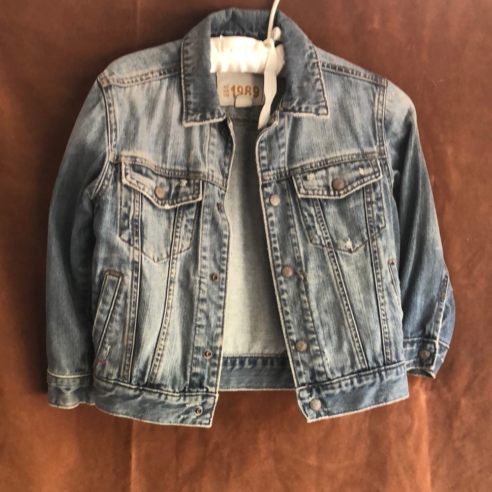 1989 Place Kids Light Blue Denim Jean Jacket